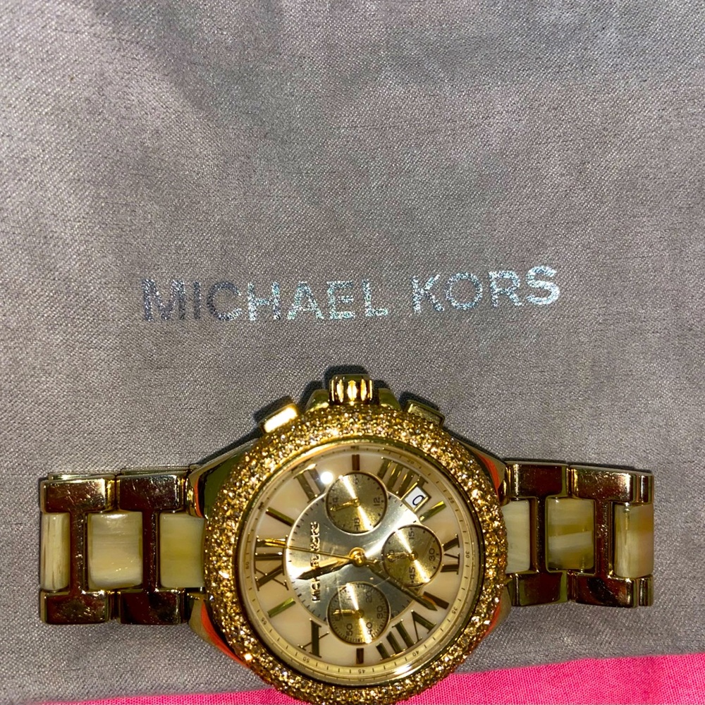 Micheal Kors gold watch